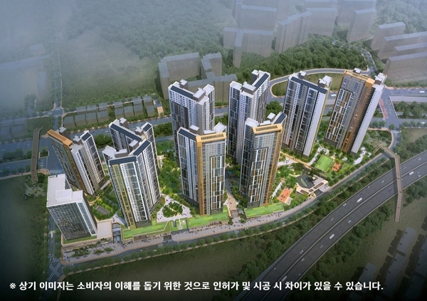 루원시티 2차 SK 리더스뷰 조감도