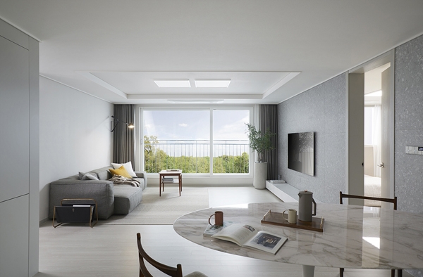 전용면적 84㎡ C2 HOUSE 거실/제공=대림산업