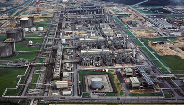 나이지리아 보니 LNG Plant 1호기~6호기 전경/제공=대우건설