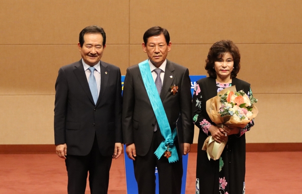 노석순 원영건업(주) 대표이사 금탑산업훈장/제공=대한건설협회