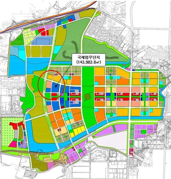 청라 국제업무단지 사업자 공모 대상지 위치도/제공=LH