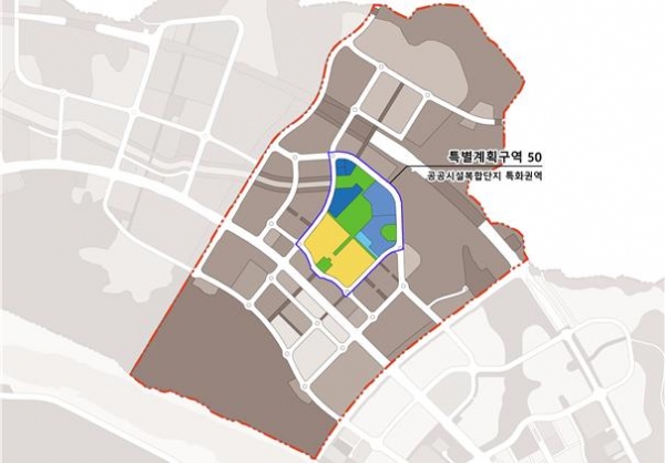 △5-2生 공공시설복합단지 위치도/제공=행복청