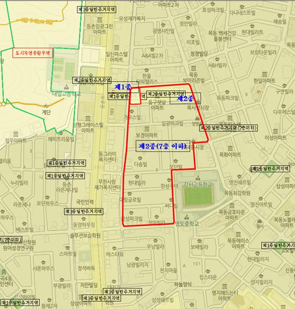 △양천구 목4동 724-1번지 일원 위치도/제공=서울시