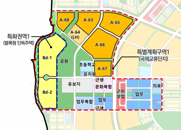 △평택 고덕 토지이용계획도/출처=LH