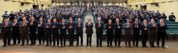 지난 2월 이성해 이사장 취임식 사진/출처= 국가철도공단