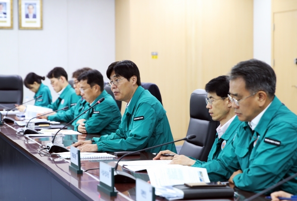 확대간부회의 모습/사진=행복청