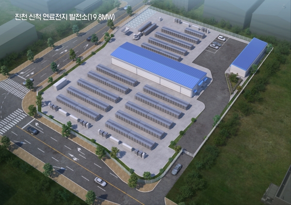 진천 신척 연료전지 발전사업 조감도/제공=SK에코플랜트