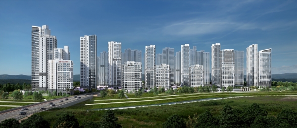 ‘힐스테이트 도안리버파크’ 투시도/제공=현대건설