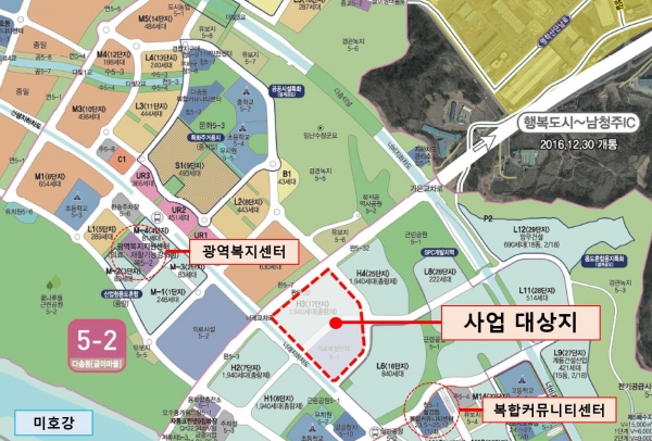 행복도시형 시니어타운 사업 대상지 위치도/제공=행복청