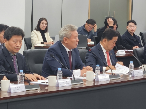 김홍수 서울시회장이 발언하고 있다./사진=서울시회