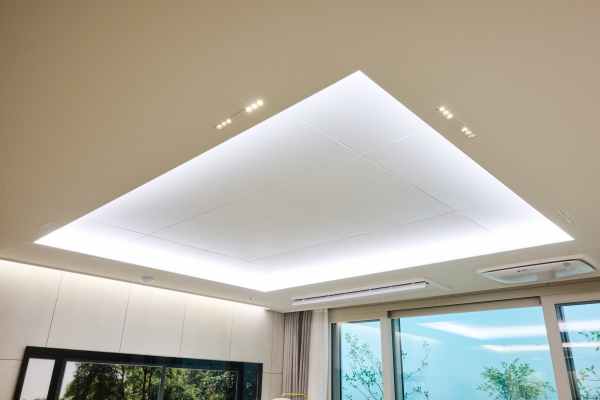 ‘에너지 절약형 조명’과 ‘Hidden Lighting System’이 적용된 이미지/제공=GS건설