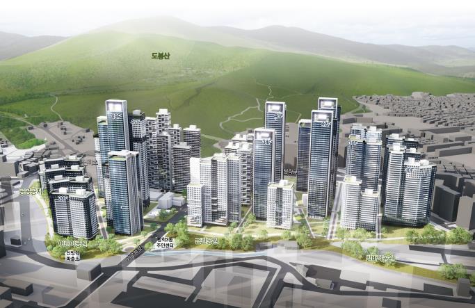 방학신동아1단지, ‘신통기획’ 확정…4065세대 대단지로 변모